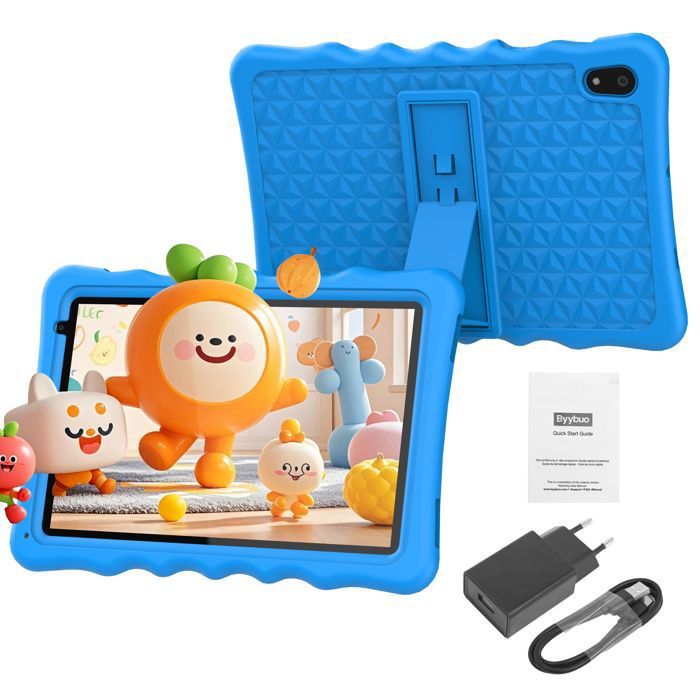 Tablette Pour Enfants Tibuta De 10 Pouces Android 4 Go De RAM Et 32 Go De ROM Batterie De 5000 mAh Wifi Application De Contrôle