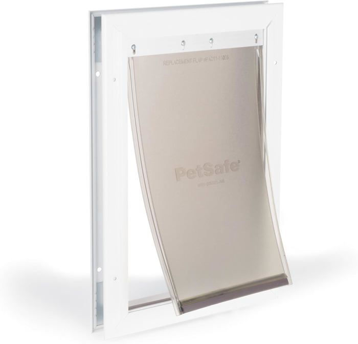 Meilleurs prix pour Chatière pour Grand Chat Et Chien, en Aluminium, Isolante Et Résistante, Panneau De Fermeture Inclus, Facile Ã€ Installer