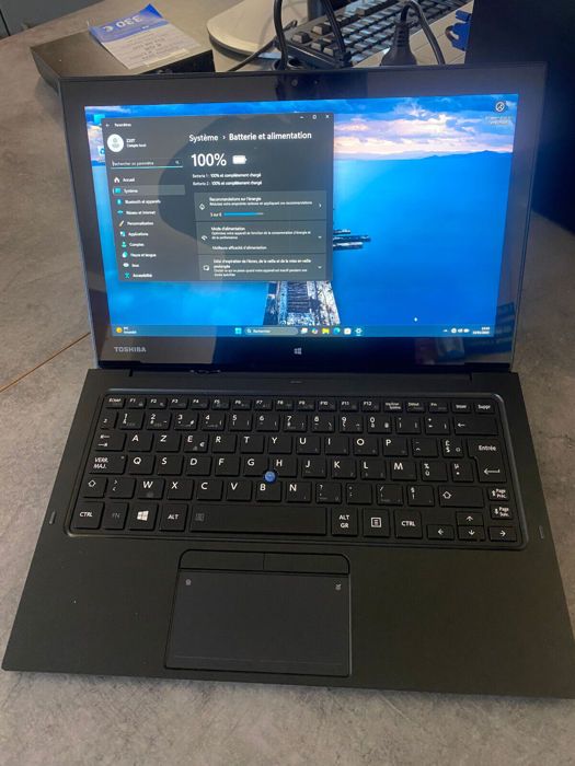 PC Hybride Tablette PORTABLE TOSHIBA Portégé Z20T M5-6Y54 8 Go 256 Go SSD Win 11