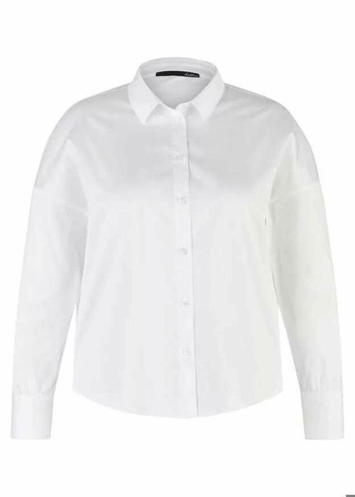 Chemisier LeComte Business Femme Blanc Ajustée Manches