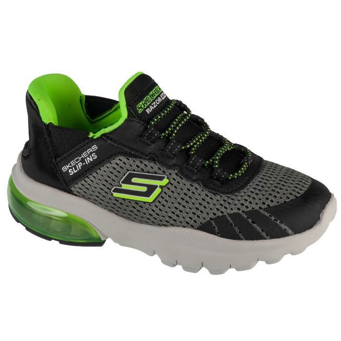 Chaussures Razor Low Light Up – Garçon, Blanc, Taille US 1, à Lacets (neuves, Sans Boîte)