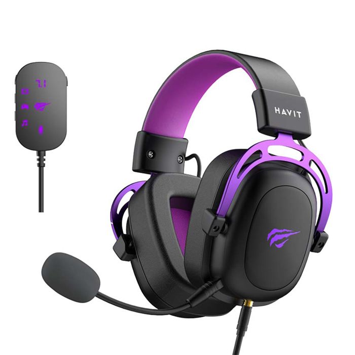 Casque de jeu vidéo HAVIT H2002C+U Filaire Stéréo Résistant à la transpiration - vue 2