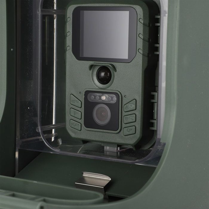 Meilleurs prix pour SURENHAP Caméra intelligente pour mangeoire à oiseaux Mangeoire à oiseaux intelligente avec caméra vidéo HD 1080P photo optique