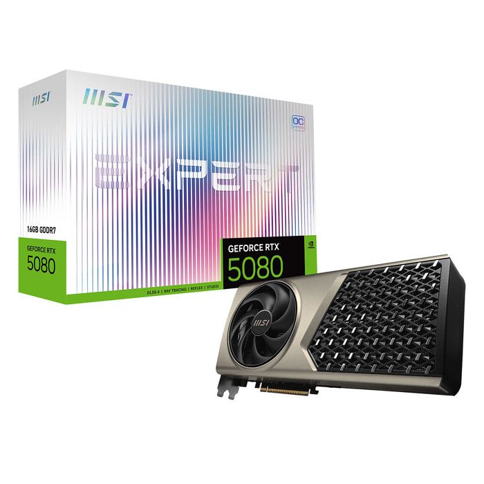 MSI GeForce RTX 5080 16G VANGUARD SOC LAUNCH EDITION - vue 2