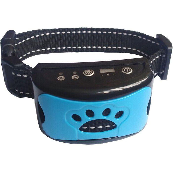 Comparer les prix de Collier anti-aboiement chien sans choc électrique 7 niveaux de vibration. Label