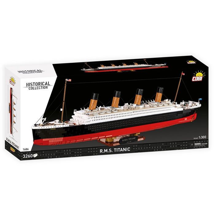 Jeu de construction - COBI - R.M.S. Titanic - Multicolore - À monter soi-même - Pour enfants