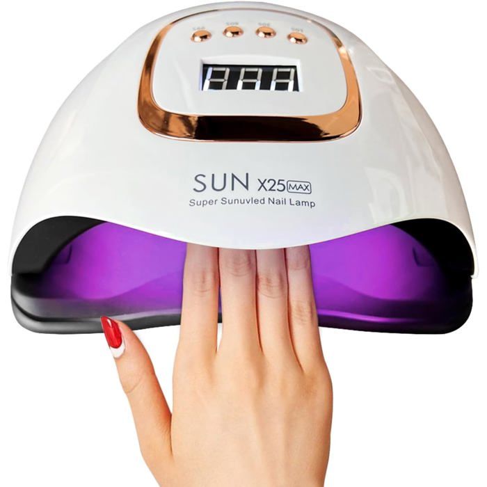 Lampe à Ongles UV LED 380W – Séchage Ultra-rapide Pour Vernis Gel, Utilisation Pro Ou à La Maison