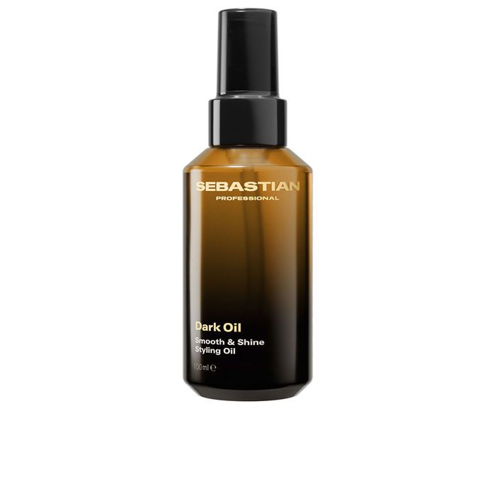 Brillance Huile coiffante professionnelle légère DARK OIL pour cheveux veloutés doux et brillants 95 ml