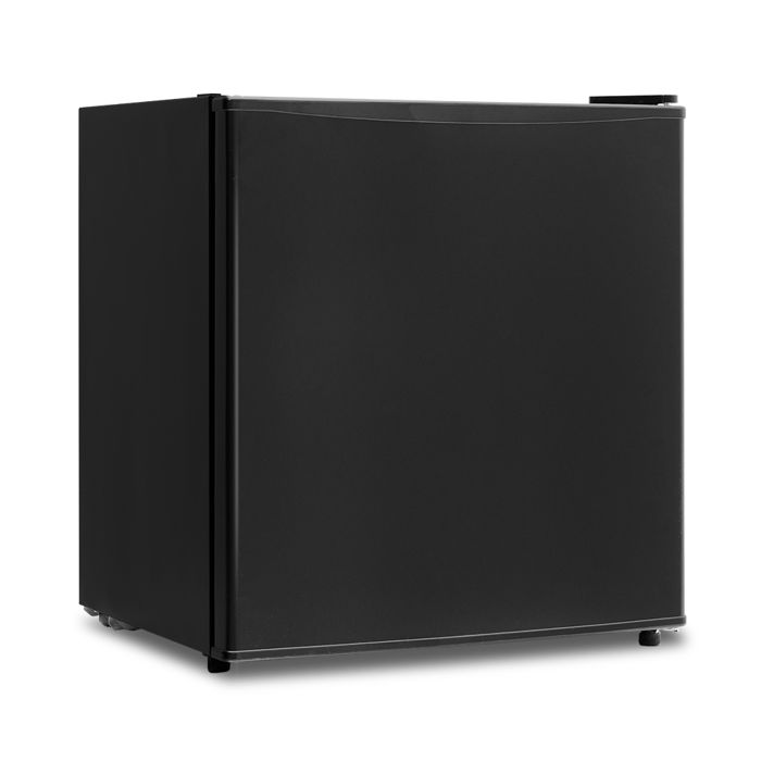 Petit réfrigérateur-46L-double porte-Smad-réglage de la température à 6 vitesses-silencieux et économe en énergie-Noir