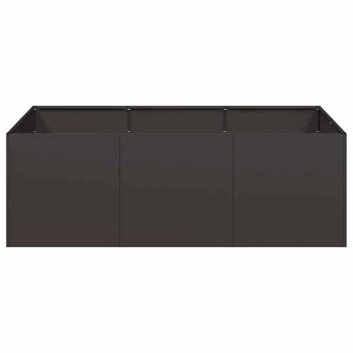 Meuble Déco - Support/Pot de Fleurs - Jardinière noir 120x80x40 cm acier luf2202268 Meuble Déco - Support/Pot de Fleurs - Jardinière noir 120x80x40 cm acier luf2202268