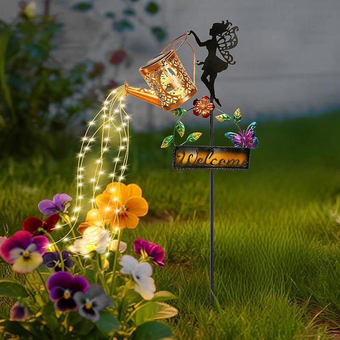 lampe solaire exterieur jin Extérieur Solaire Arrosoir+Fée decoration jin exterieur Étanche lampes Arrosoir+Fée REFLECTEUR