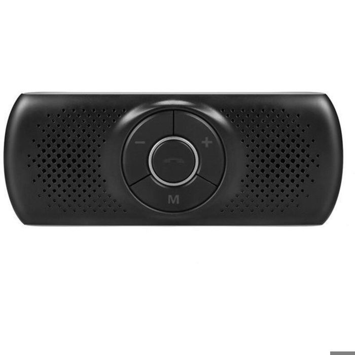 Kit Main Libre Bluetooth 5.0 Voiture – Haut-Parleur Micro Intégré Support GPS TF Reconnexion Auto