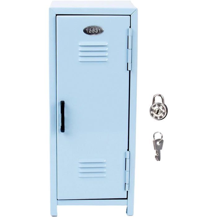 Mini Armoire de Rangement Compacte et Verrouillable – Boîte d’Organisation Espace-Économique Idéale pour Écoles Maisons Bureaux