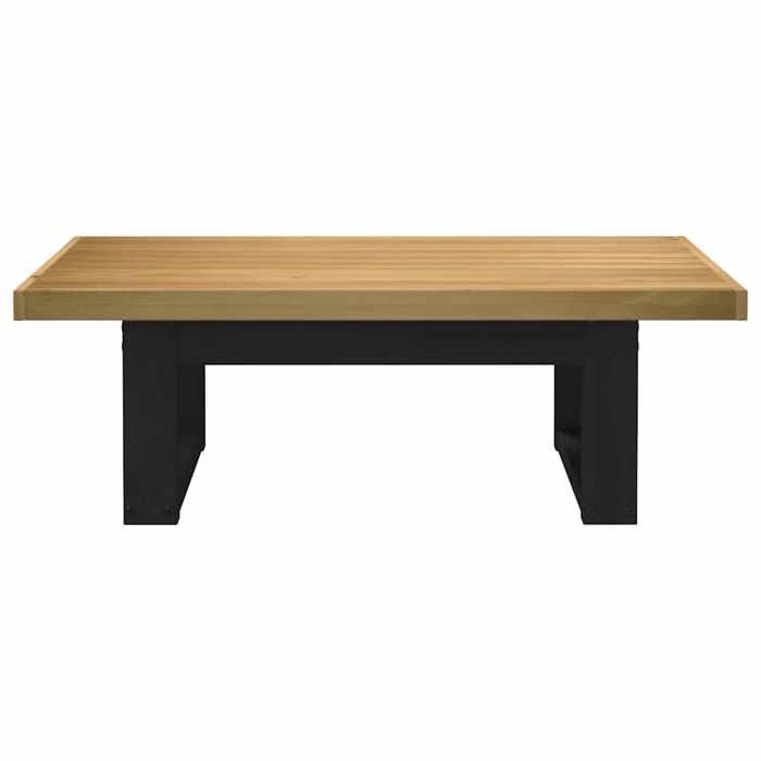 Les SoldesTable basse(1 Pc)Table à thé Table à café NOAIN pieds en forme de U 120x60x40 cm massif pin ibm24w
