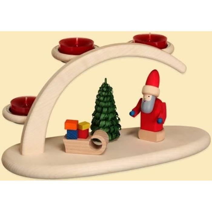 Mug Père Noël et Mère Noël en céramique gaufrée (71.49.33) - Art From Italy