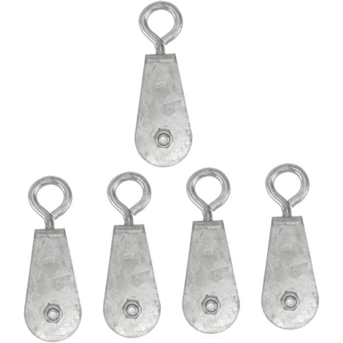 Poulie En Acier Inoxydable – Pour Câble, Corde, Palan, échelle Ou équipement De Fitness, Diamètre Adapté !