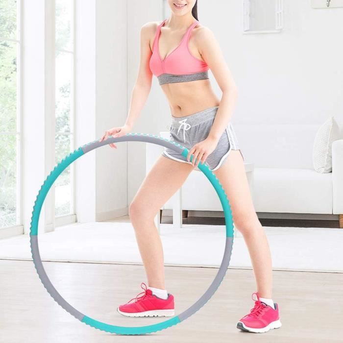 Hula Hoop Réglable 6-8 Segments Pour Adultes Et Enfants - Cerceau Fitness Massage Perte De Poids 75-95cm