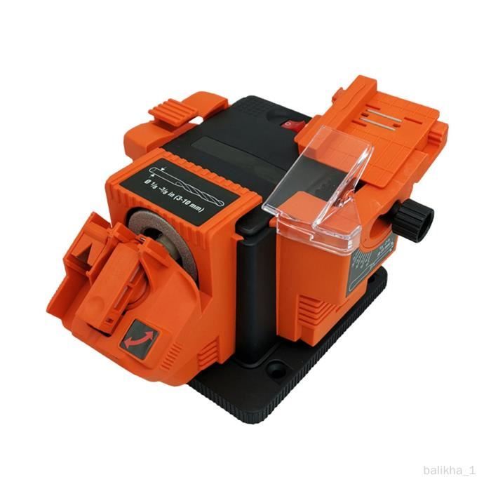 Affûteuse Électrique Multi-Usages 65W – Pour Ciseaux, Couteaux, Raboteuses, Forets – Angles Réglables 15-50° – Robuste ABS