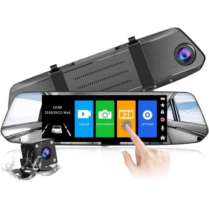 2023 Nouvelle Version Dashcam Voiture Rétroviseur Écran Tactile De 7 Pouces Full  Hd 1080P, Caméra De Voiture Grand Angle Avec[J234] - Cdiscount Auto