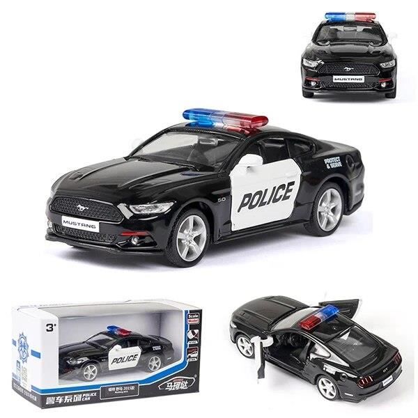 VINGVO Voiture Modèle 1:32 en Alliage Solide, Fonction Son et Lumière, Résistante aux Chocs