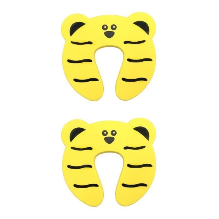 Lot De 6 Cordons De Porte Anti-pincement - En Coton Et Polyester - Pour Protéger Enfants Et Animaux