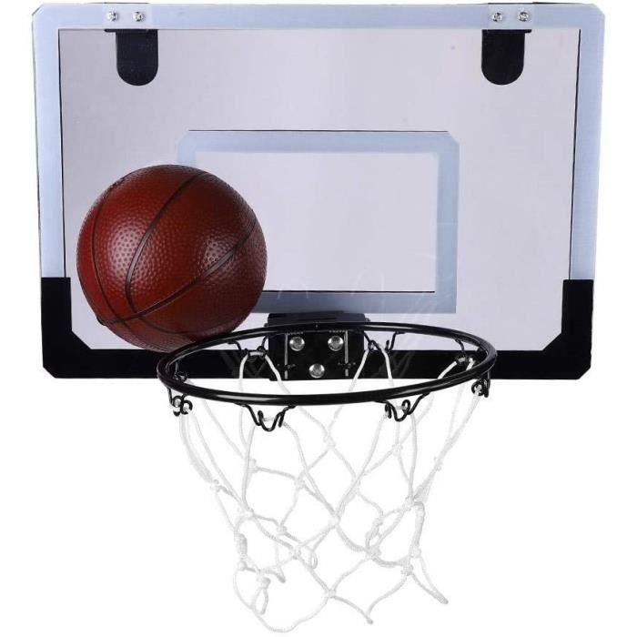 NORTHERN STONE Panneau De Basket-Ball Mural Extérieur/Intérieur - Cerceau 40cm Avec Filet Et Kit Fixation