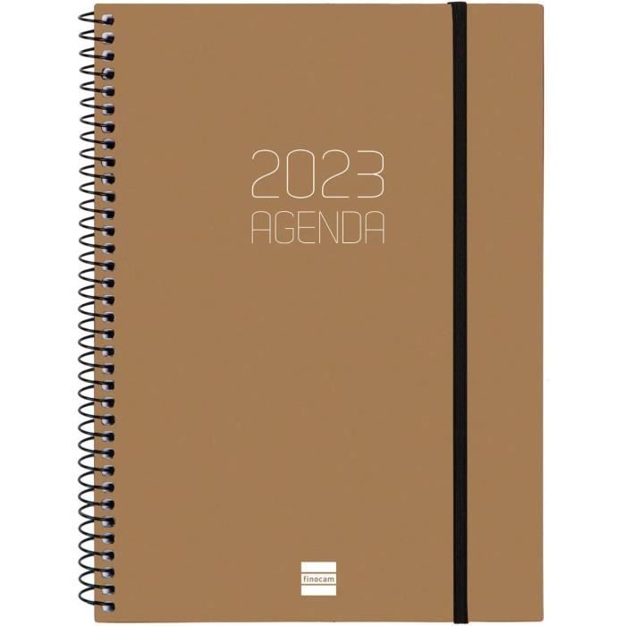 Agenda Civil OLYMPE Exdi – 16x? Cm, Spirale, Noir, Janvier à Décembre, Neuf