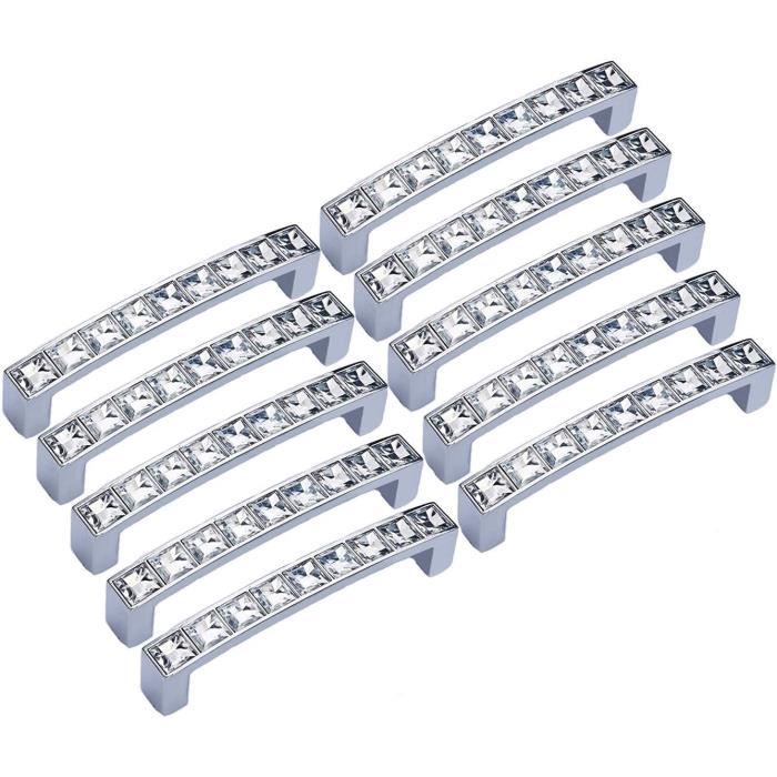 Acier inoxydable. 180 perles à écraser 1,9 mm, enfilage 1 mm