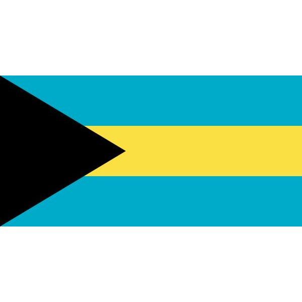 les bahamas drapeau
