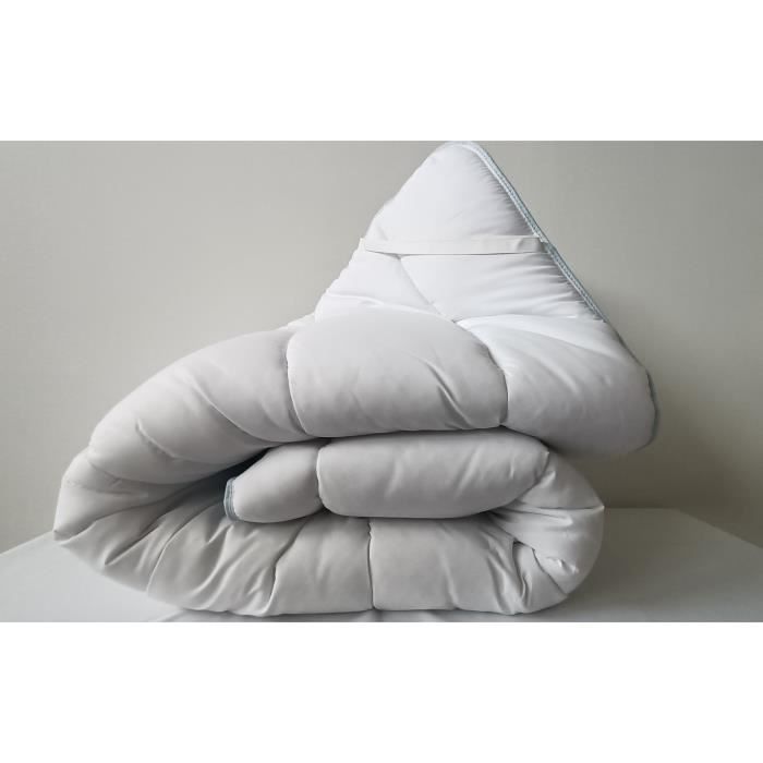 Surmatelas - MORTREUX - 2 personnes - Microfibre - 160x200 cm - Confort toutes saisons Surmatelas - MORTREUX - 2 personnes - Microfibre - 160x200 cm - Confort toutes saisons