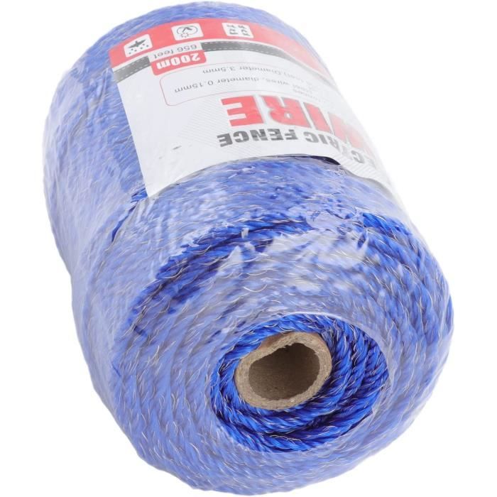 Agrafes de clôture en fil d'acier diamètre 3.5 mm (200 pièces), clous
