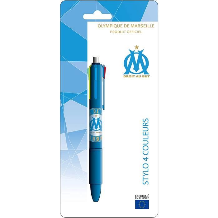 Deux stylos officiel OM Olympique de Marseille - Cdiscount Beaux-Arts et  Loisirs créatifs