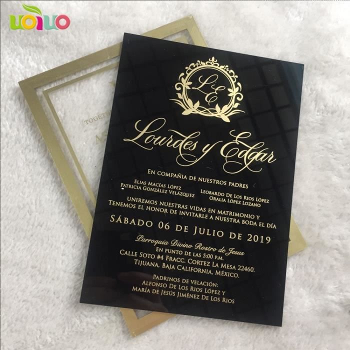 Carte D Invitation De Mariage En Verre Transparent 30 Pieces En Acrylique Impression De Modele White Box Only Kuyqkpb Cdiscount Beaux Arts Et Loisirs Creatifs Carte D Invitation De Mariage En Verre Transparent 30 Pieces En Acrylique Impression De Modele White Box Only Kuyqkpb Cdiscount Beaux Arts Et Loisirs Creatifs