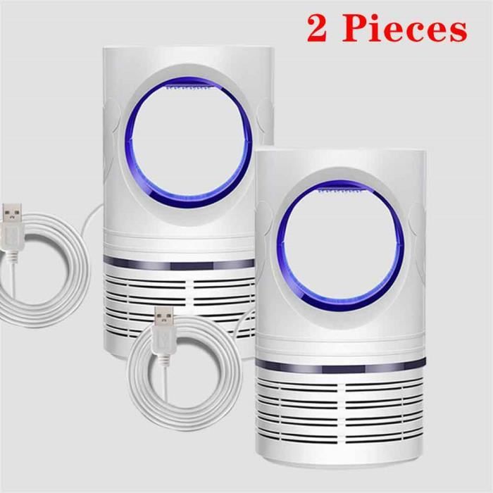 Lampe Anti-moustique électrique Rechargeable – Tueur D'insectes Volants – Lumière UV