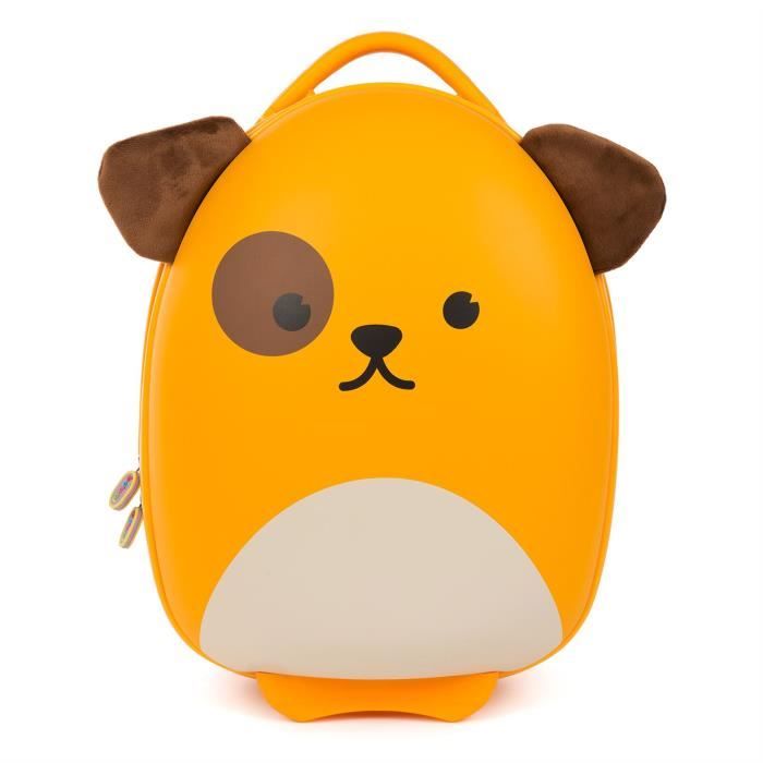 Valise de voyage souple Boppi Tiny Trekker - Chien Jaune pour enfant