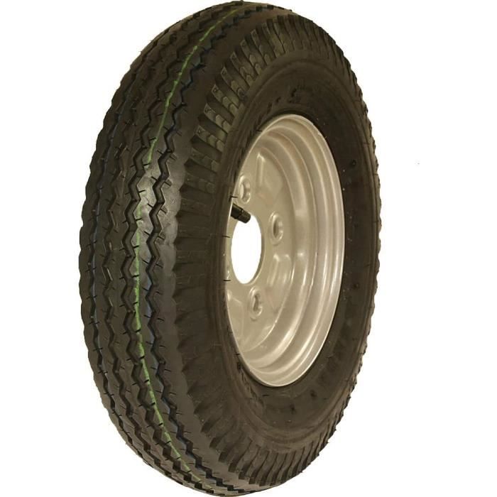 Parnells 4.80/4.00-8 Route Légal Haut 6ly Vitesse Roues Pneu Et Jantes 265kgs Chaque 400 8