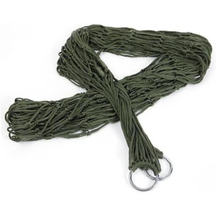 Hamac D'Extérieur, Balançoire De Hamac En Filet De Nylon Portable
