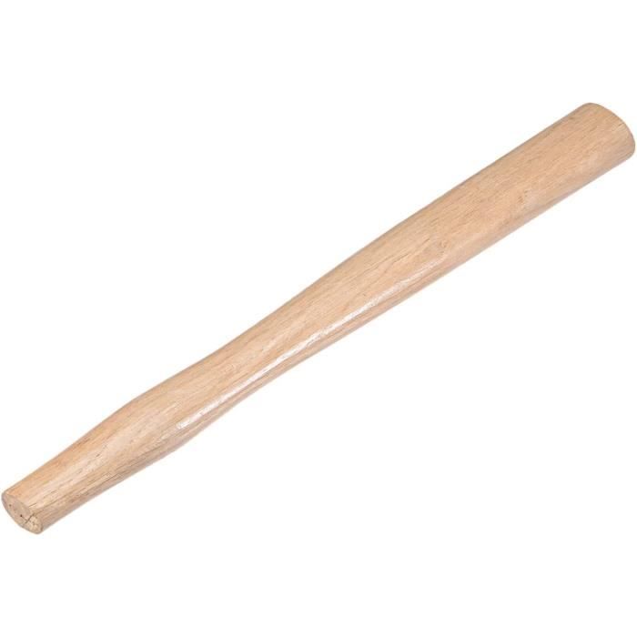 2 Manches En Bois Pour Marteau - Remplacement Facile, Bois Résistant, Longueur 25cm - Pour Réparation Et Restauration