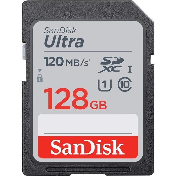 2pcs Carte Mémoire SDXC SanDisk Ultra jusqu'à 120 Mo/ classe 10 UHS I - vue 7