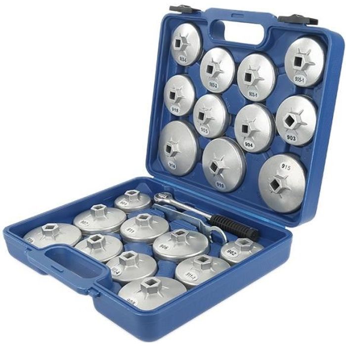 A ABSOPRO Filtre Huile Clé Bouchon Outil Extracteur Modèle 901 14 Cannelures