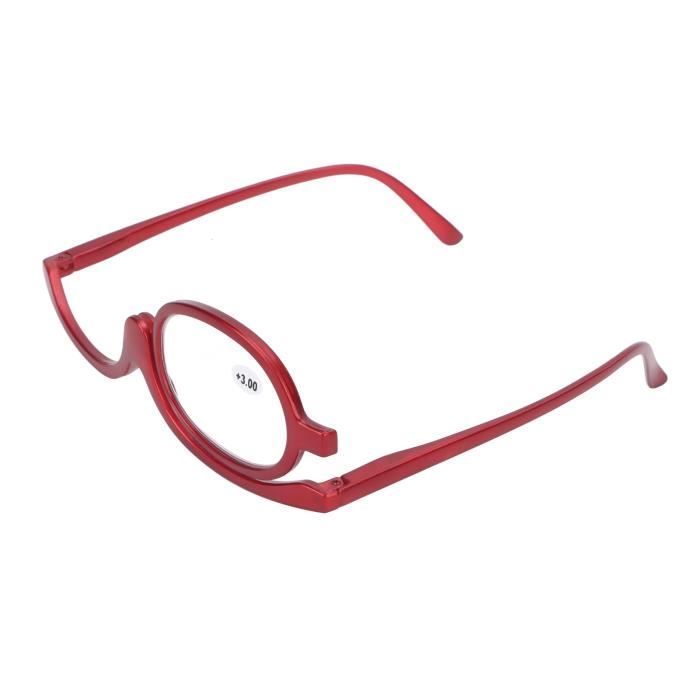 Lunettes grossissantes de maquillage Lunettes de maquillage grossissantes Lunettes de maquillage pour les yeux a la mode rotatives Achat Vente lunettes de lecture Cdiscount