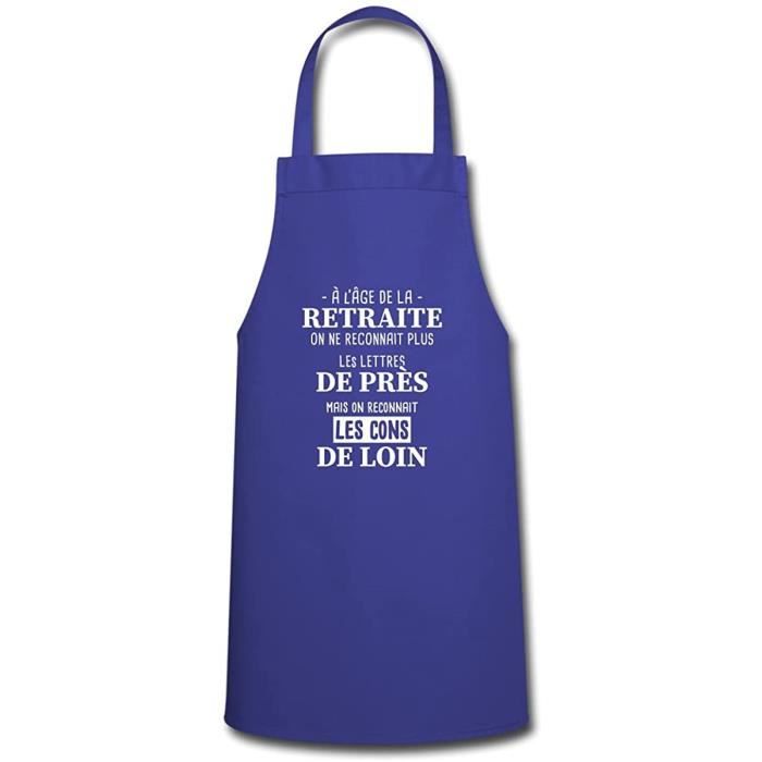 Citation Retraite Cadeau Humoristique Tablier 7 Cdiscount Maison