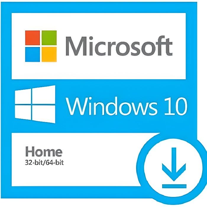 Windows 10 famille - clé licence à télécharger - livraison rapide