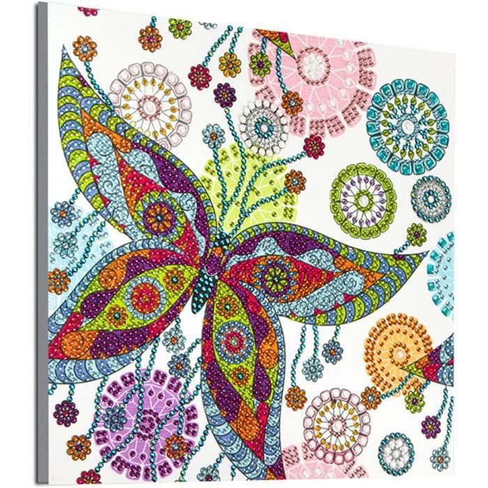 Abeuty Kit Pittura A Mosaico 5D Con Strass – Mandala Blu, Fiori Persiani, Forma Speciale, Quadro Fai Da Te 30x30cm, Tela Con Diamanti, Regalo Creativo