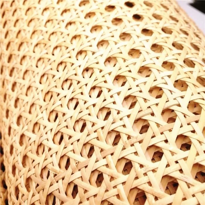 Écorce De Rotin Indonésien Naturel - 500g - 8-10mm - Pour Tressage Meubles, Paniers, Déco DIY