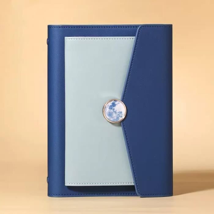 Carnet De Notes Verrouillable – Cuir PU Vintage, Serrure à Combinaison, 110 Pages, Format 200x130mm