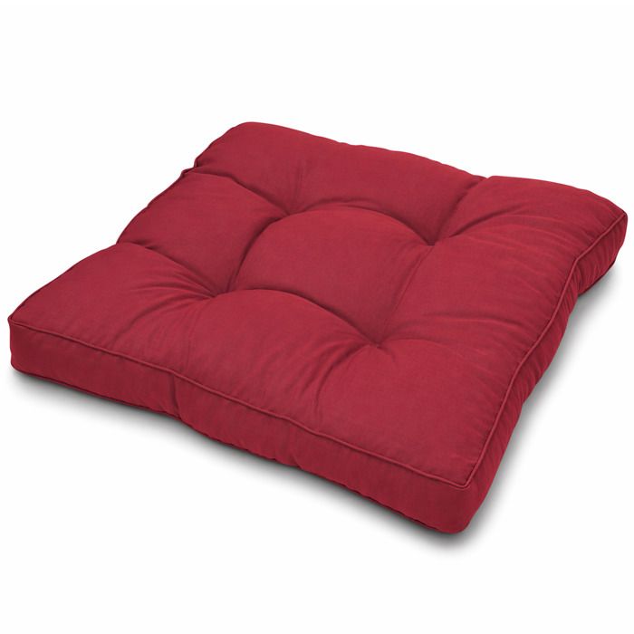 Coussin Lounge Outdoor Rouge XLuna 40x40cm