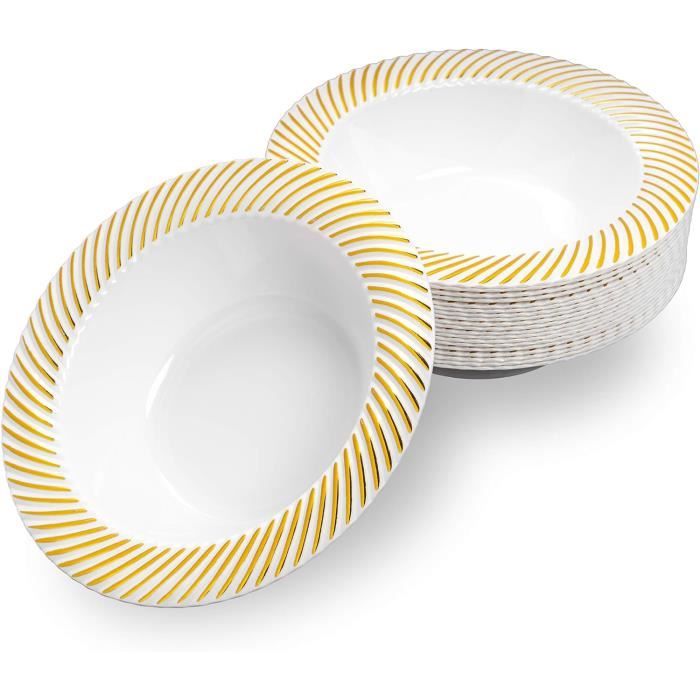 LAV Service à thé turc – 12 pièces tasses et soucoupes avec bord doré – Verres authentiques pour l'heure du thé