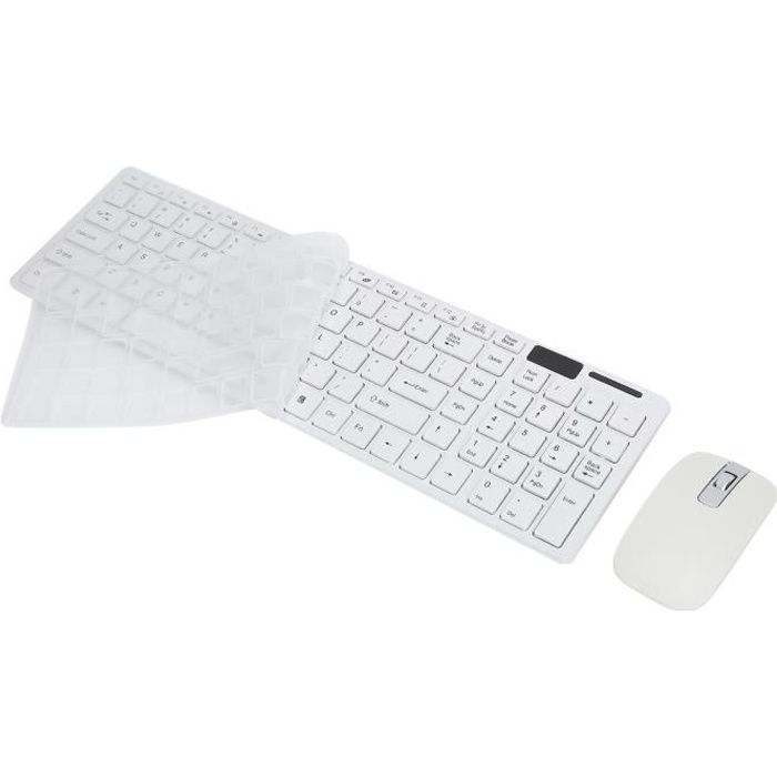 Pack elite clavier, souris sans fil + tapis pour burautique et