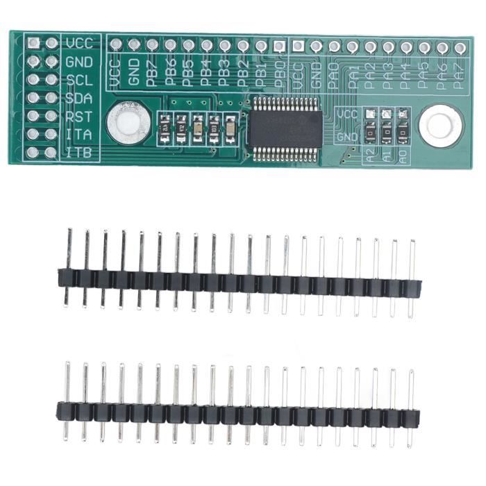 Module Extension E/S 16 Canaux I2C MCP23017 - Interface Entrée/Sortie Pour Arduino, Raspberry Pi, Console Jeux